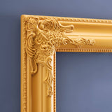 Cornice barocca, gialla
