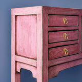 Console table "Dynasty" Werns in vintage pink