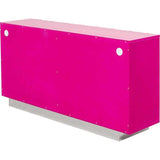 Madia Kare Design Fucsia con Ante Effetto Plissettato