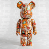 MEDICOM TOY - 400% & 100% BEARBRICK SET - KEITH HARING V12 (SPECIAL EDITION BWWT 3)