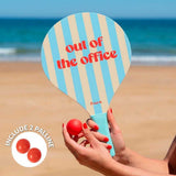 Racchettoni da Spiaggia Out Of The Office Fisura