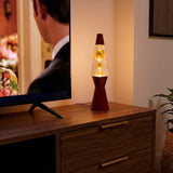 Lava Lamp Bullet Bordeaux e Oro – Fisura