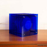 Lampada da tavolo LOP Quadrata Grande Blu - BANG