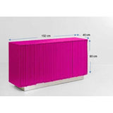 Madia Kare Design Fucsia con Ante Effetto Plissettato
