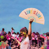 Ventaglio XXL Love Is Love Fisura
