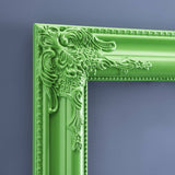 Cornice barocca Werns verde