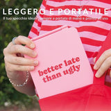 Specchio Portatile con LED "Better late than ugly" – Fisura