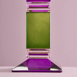 Portacandele Fancy Crystal, multicolore quadrato