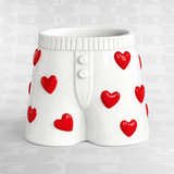 Vaso Boxer Lovecore in Ceramica - Upside Stories
