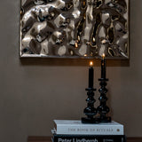 Portacandele Smoked Brass (M) - Peri Living