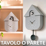 Orologio a Cucù Grigio e Nero - Fisura