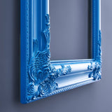 Cornice barocca Werns blu